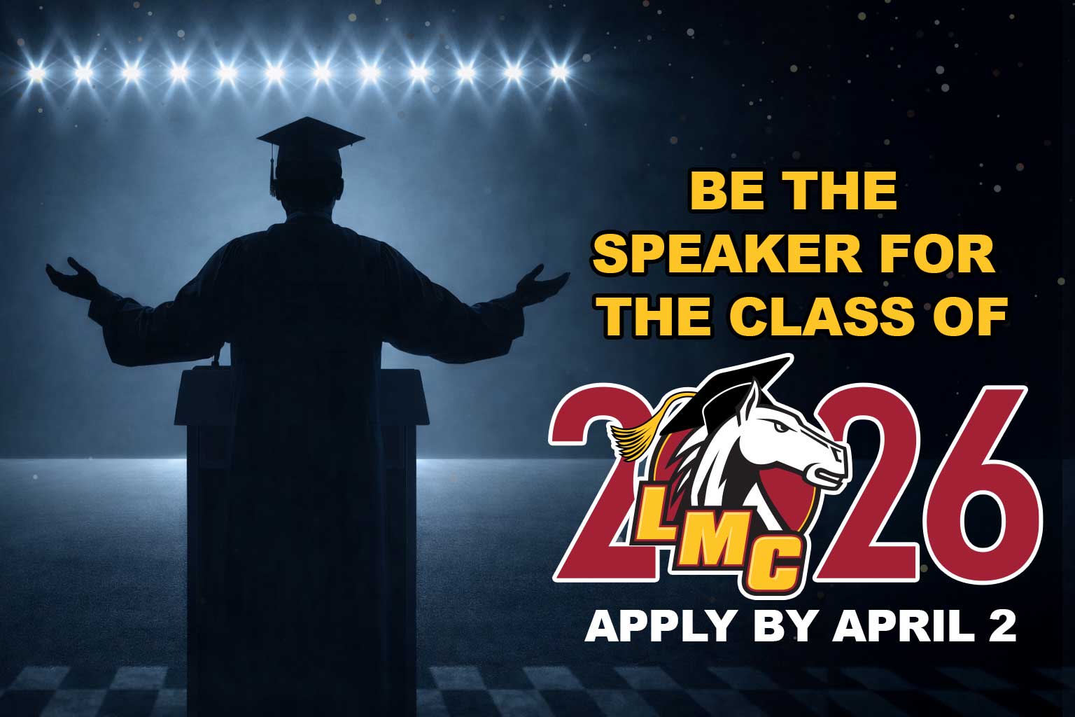Be the speaker for 2026: apply April 2