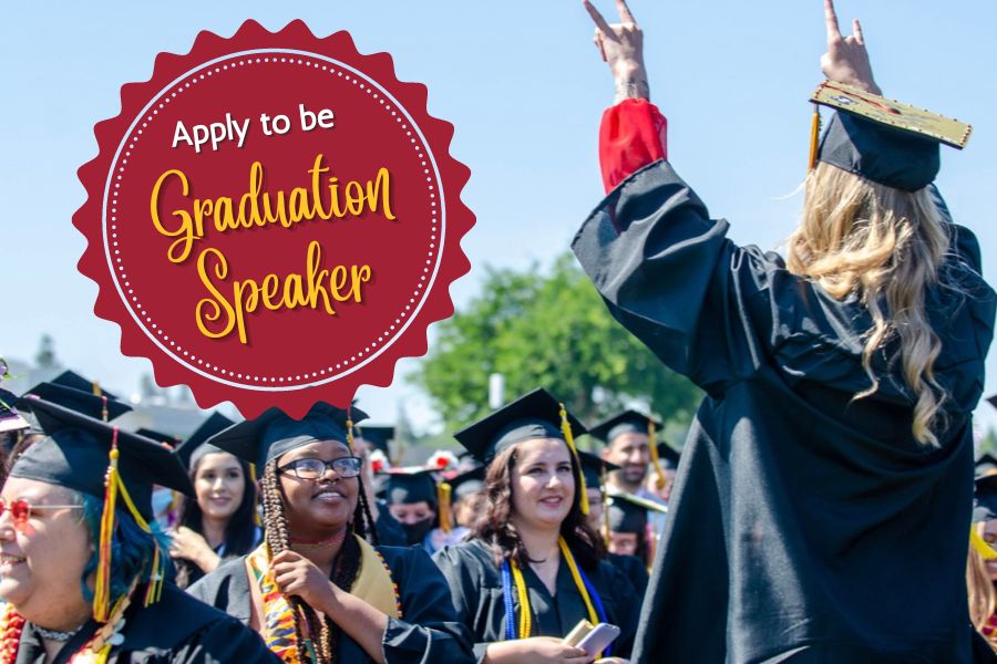 Apply to be graduation speaker