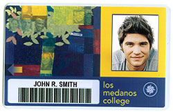 example student ID card