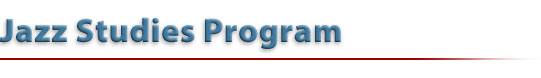 Jazz Studies Program