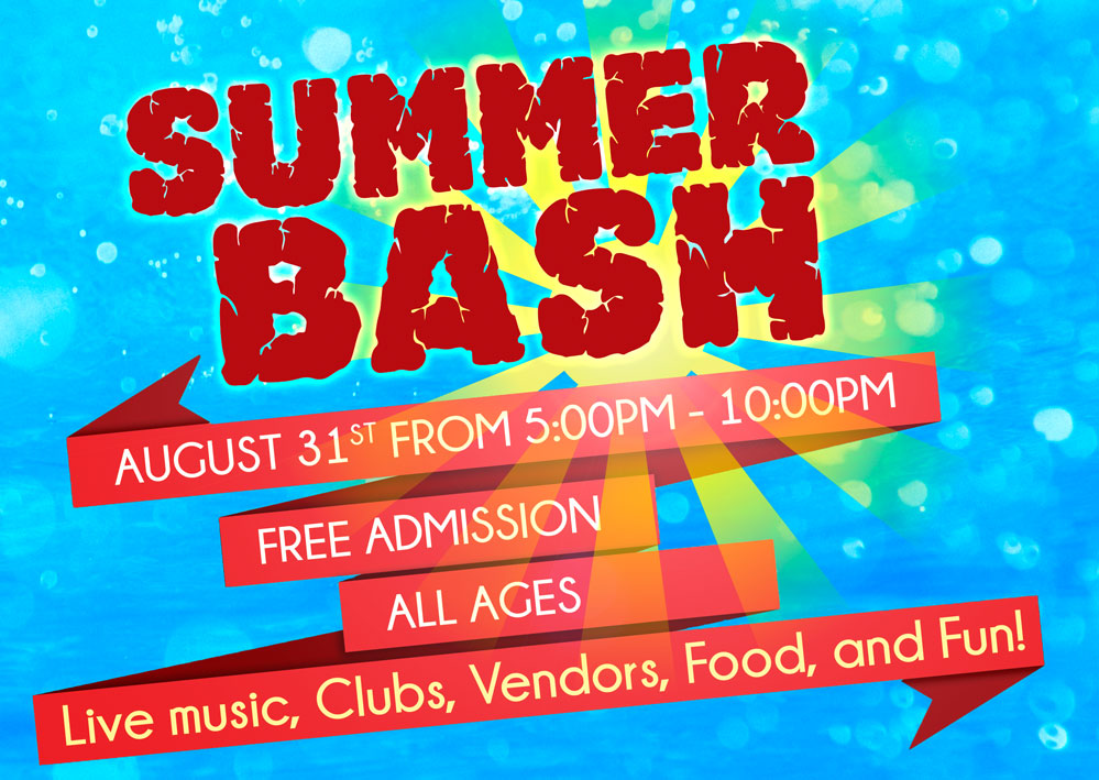 Celebrate the end of Summer August 31st_