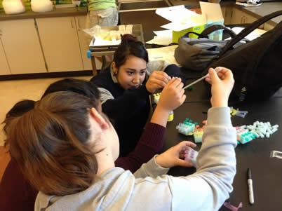 Irene Orellana Impresses PHS Students with an Experiment