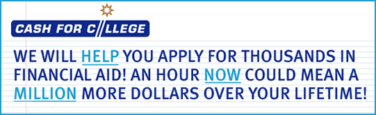 cash for
college logo