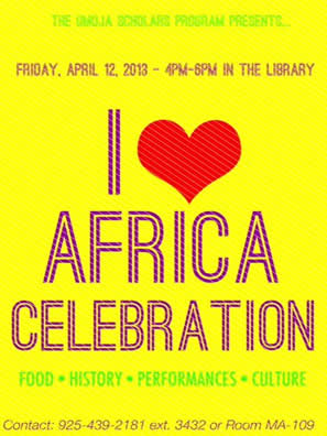 I Love Africa Celebration Flyer