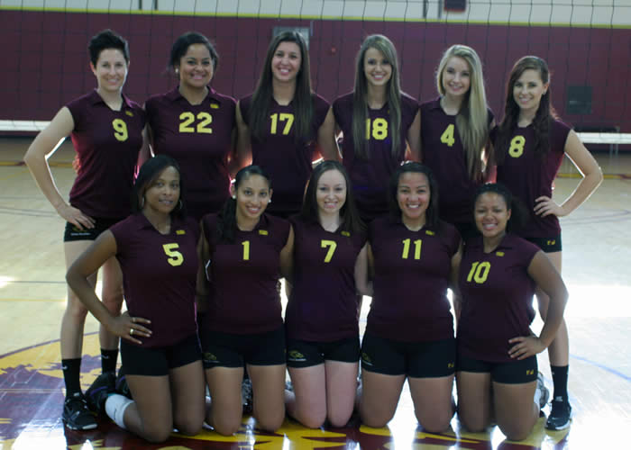 2011 Women's Volleyball Team