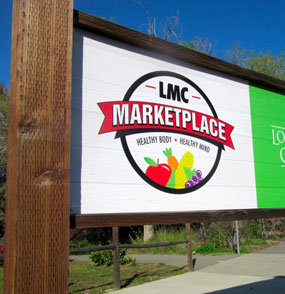 Entrance to the LMC Marketplace