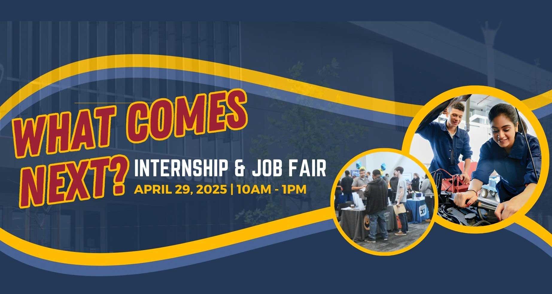 Internship & Job Fair April 29