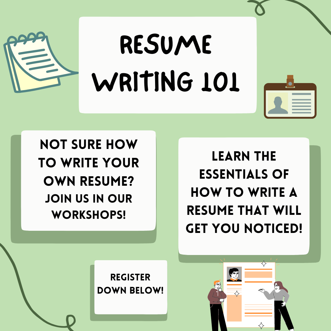 Resume Writing workshop - Feb 28
