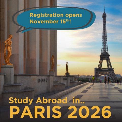 Study in Paris Nov 5