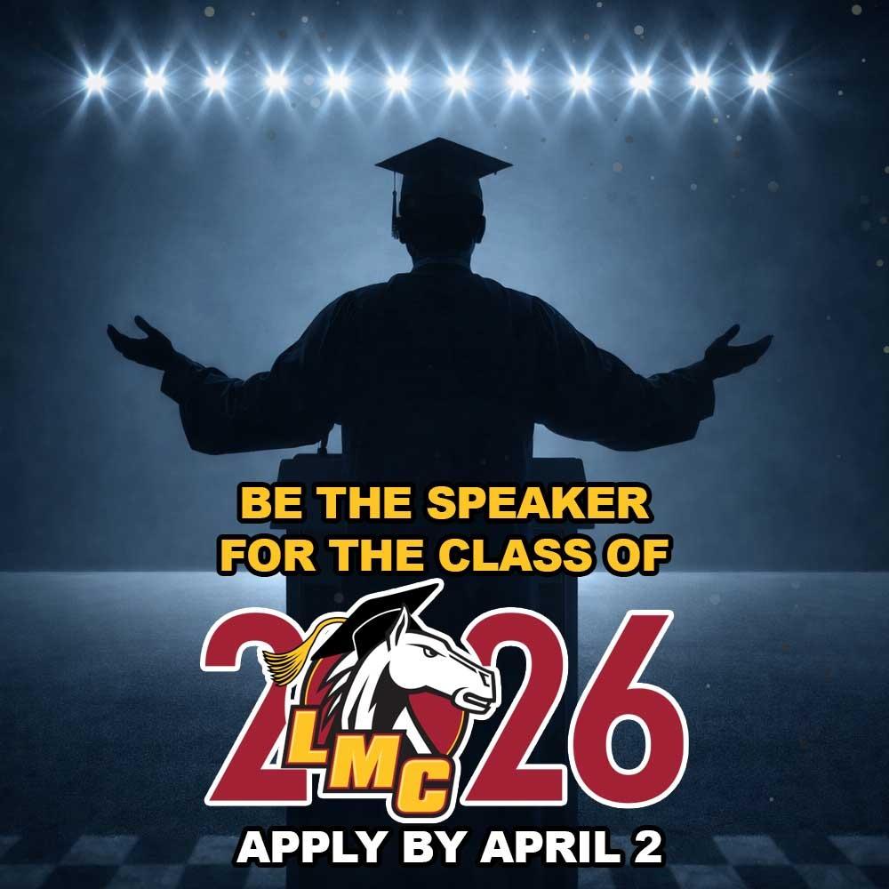 Be the next Speaker, apply by April 2