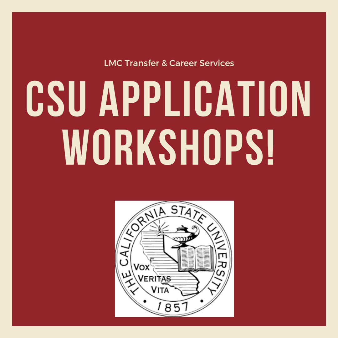 CSU Application Workshops