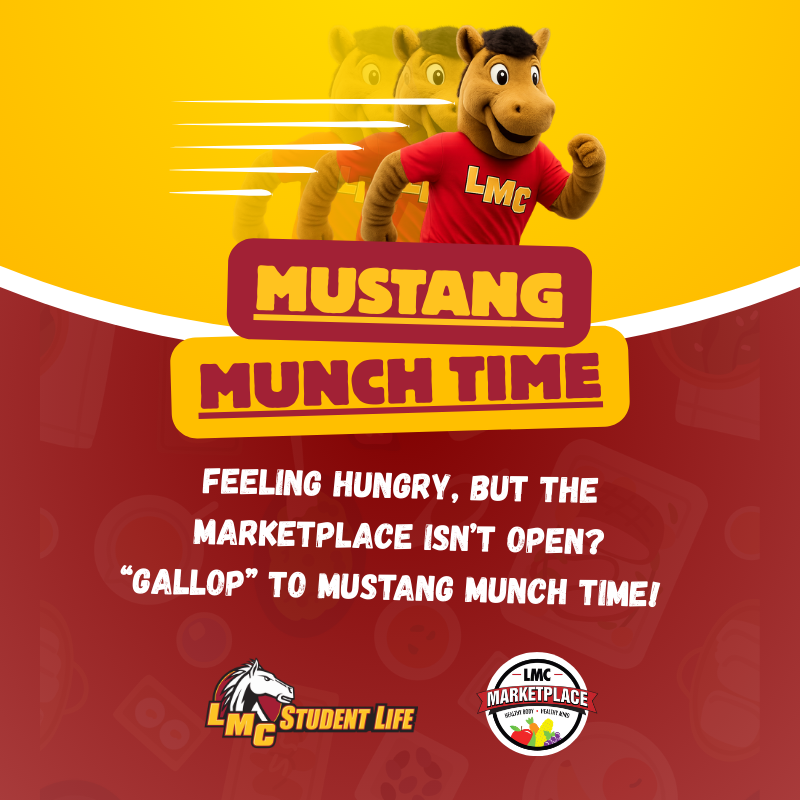Mustang munch time April 22