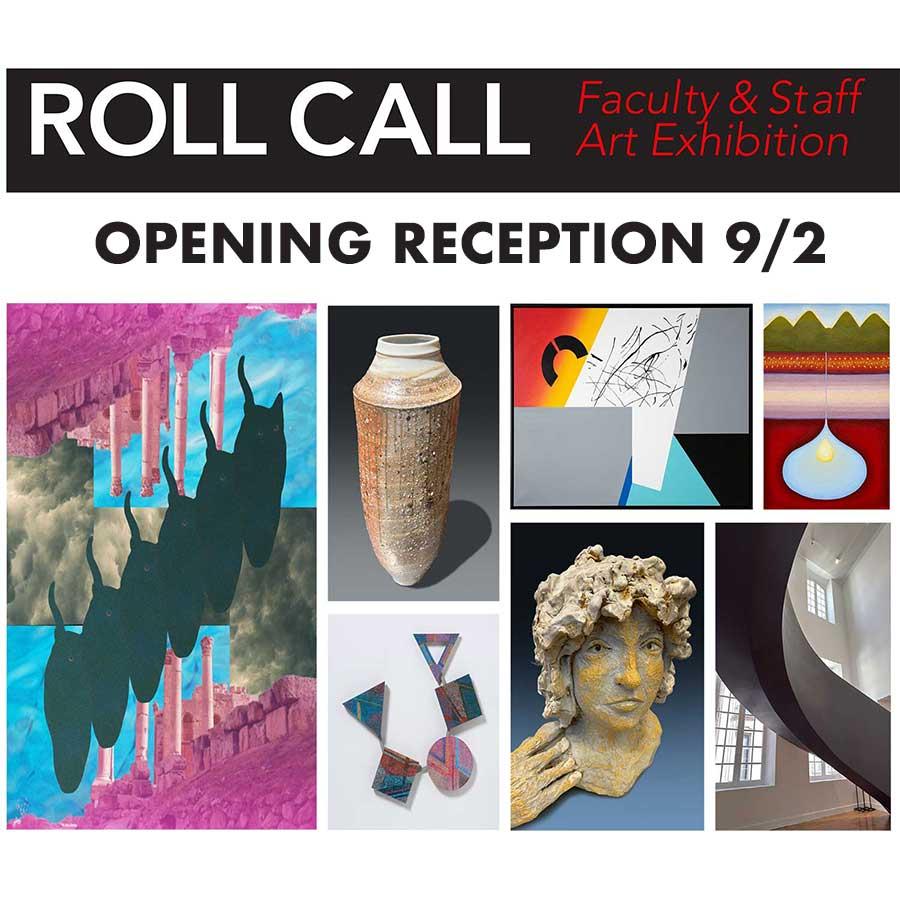 Faculty and Staff art show reception
