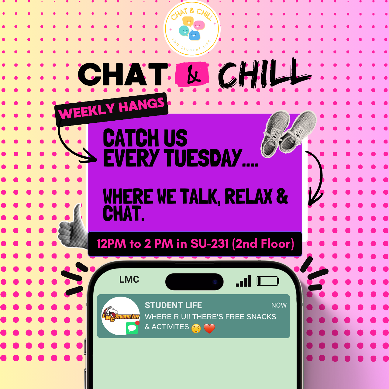 Chat and chill with us