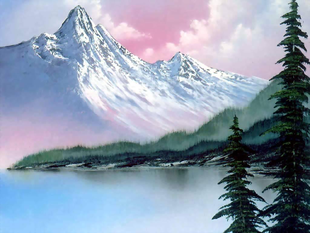 Bob Ross Painting