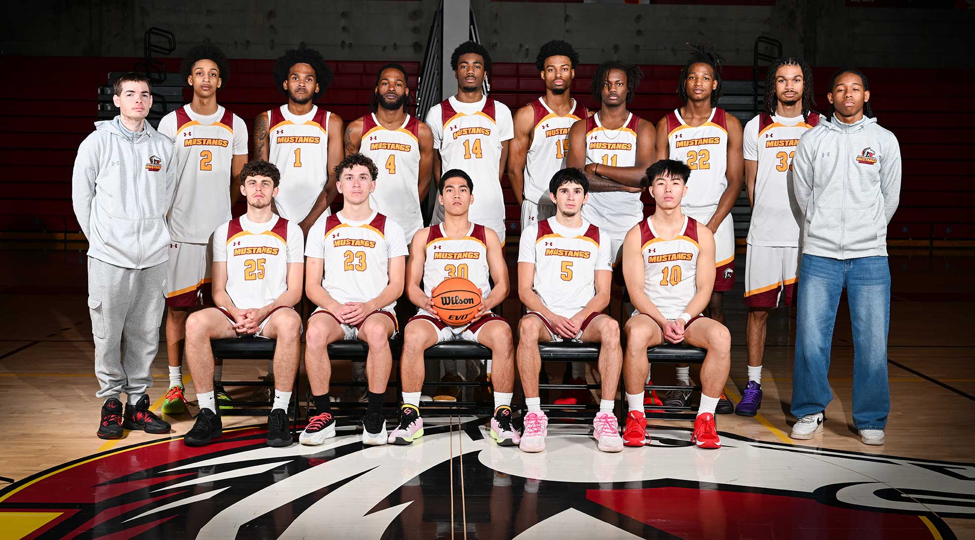 Picture of the LMC basketball team 2026