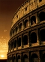 Colosseum sunrise Italy