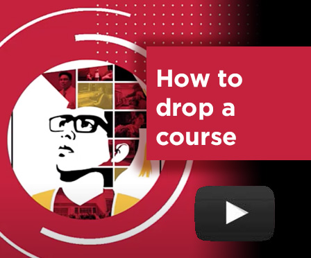 How to drop a course thumbnail