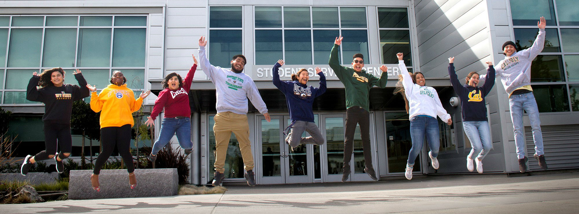 Group photo of Welcome Services ambassadors