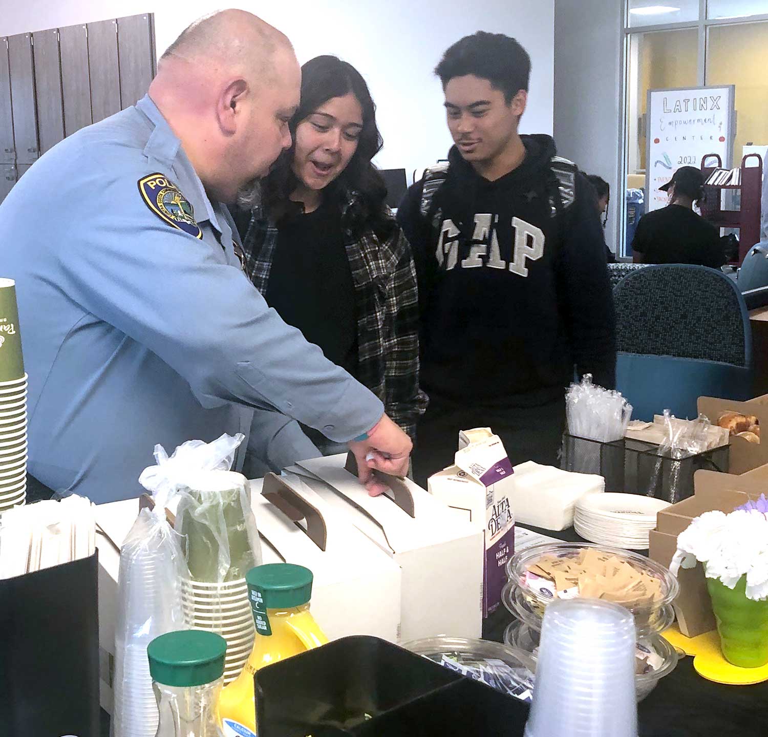 Coffee with a cop event