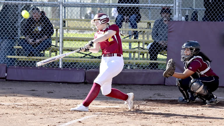 Women's Softball at DeAnza