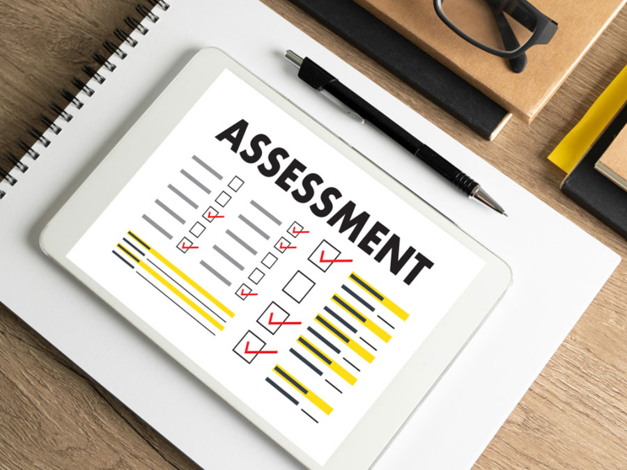 Take an online assessment