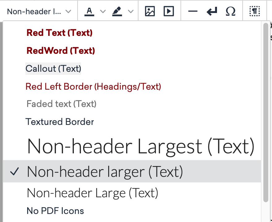 No Header Format Web training