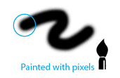 Painting with pixels