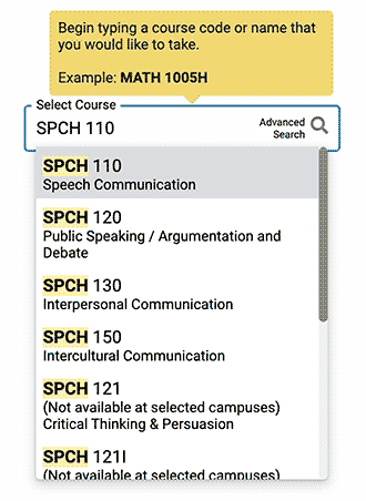 Using the intellegent search