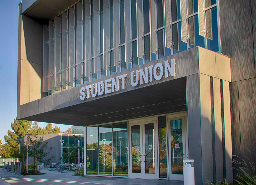 Student Union Entrance from Quad