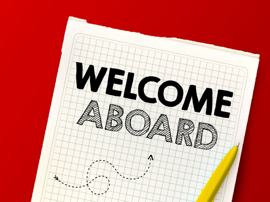 Welcome aboard