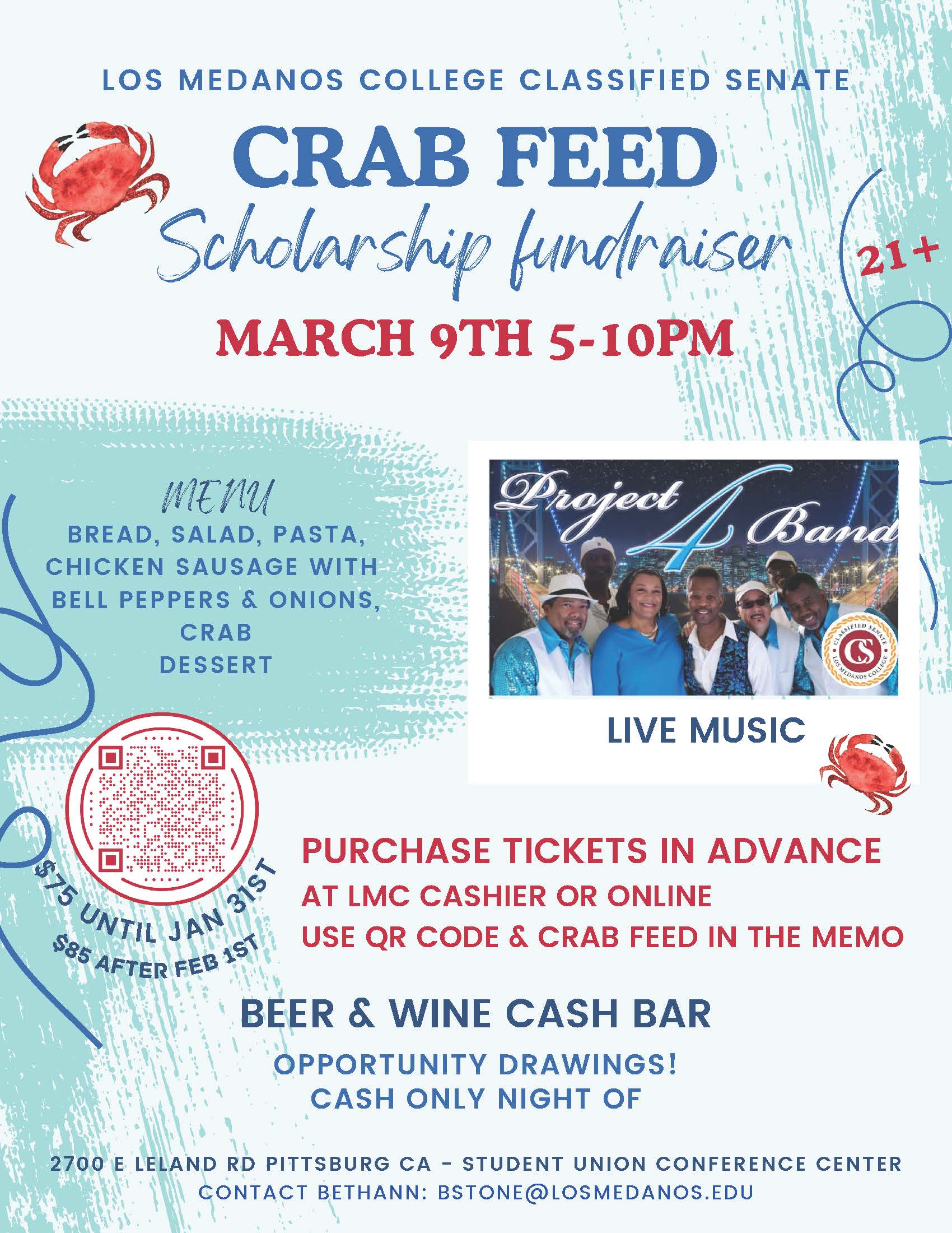CS Crab Feed 2024 Flyer Image