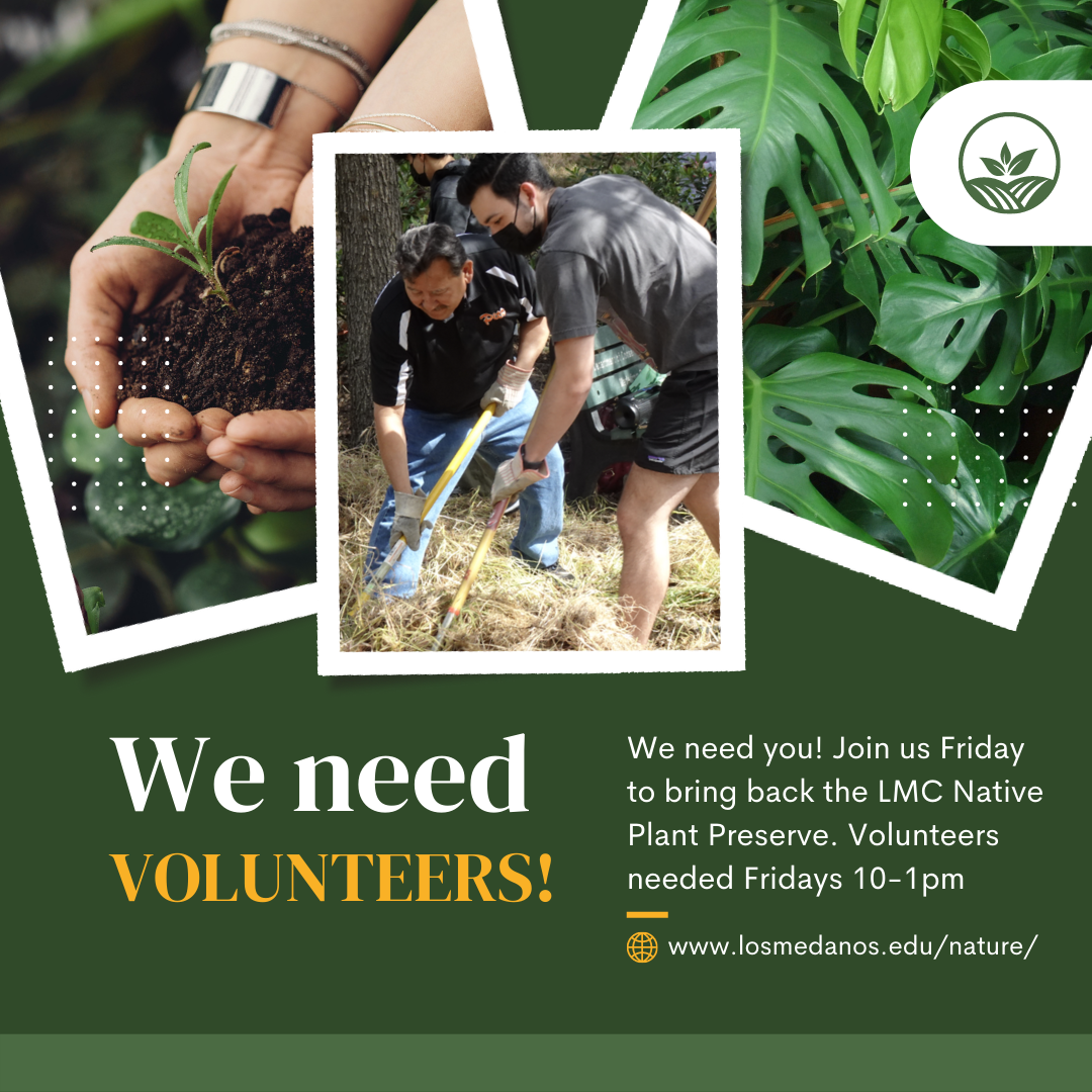 We need volunteers