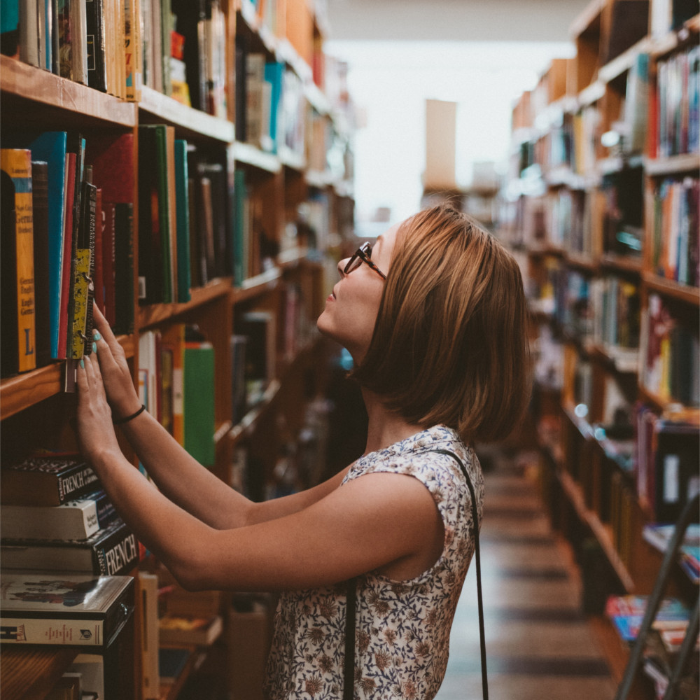 Enquiry of Books at Library