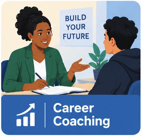 Career coaching button