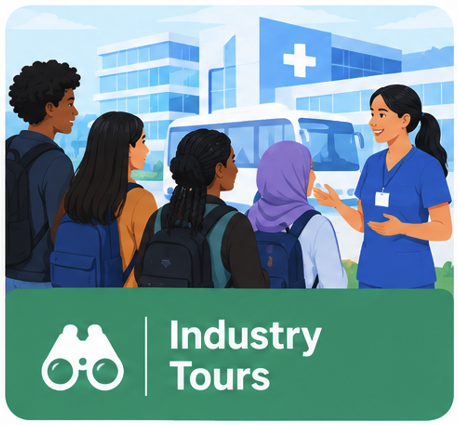 industry tour button