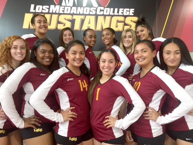 LMC Mustang Women's Basketball team 2016