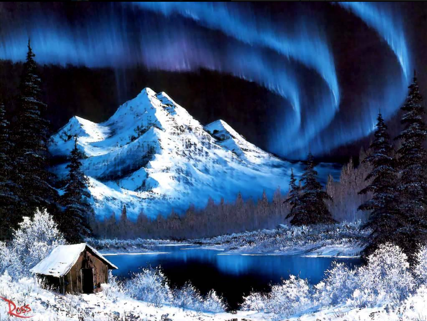 Mountain Retreat by Bob Ross